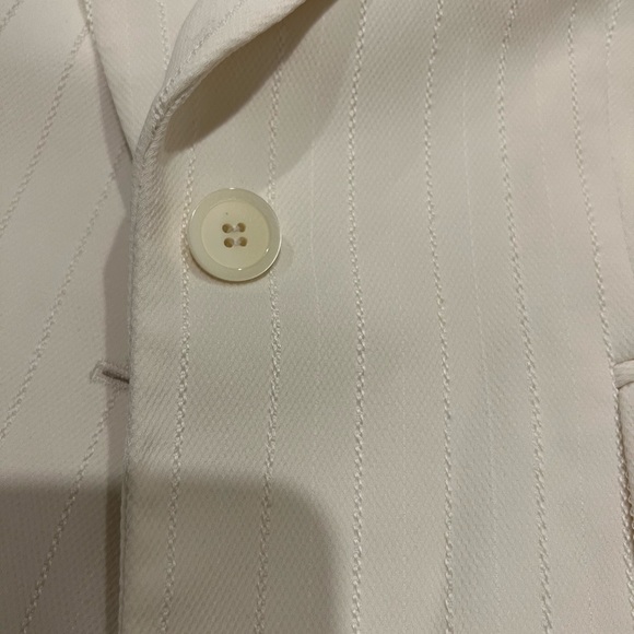 VINTAGE WHITE BLAZER - Picture 6 of 7